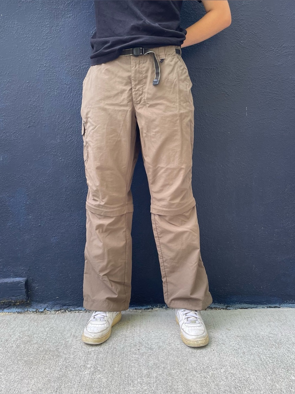 Brown REI convertible zip off UPF 30+ cargo pants women’s 14P
